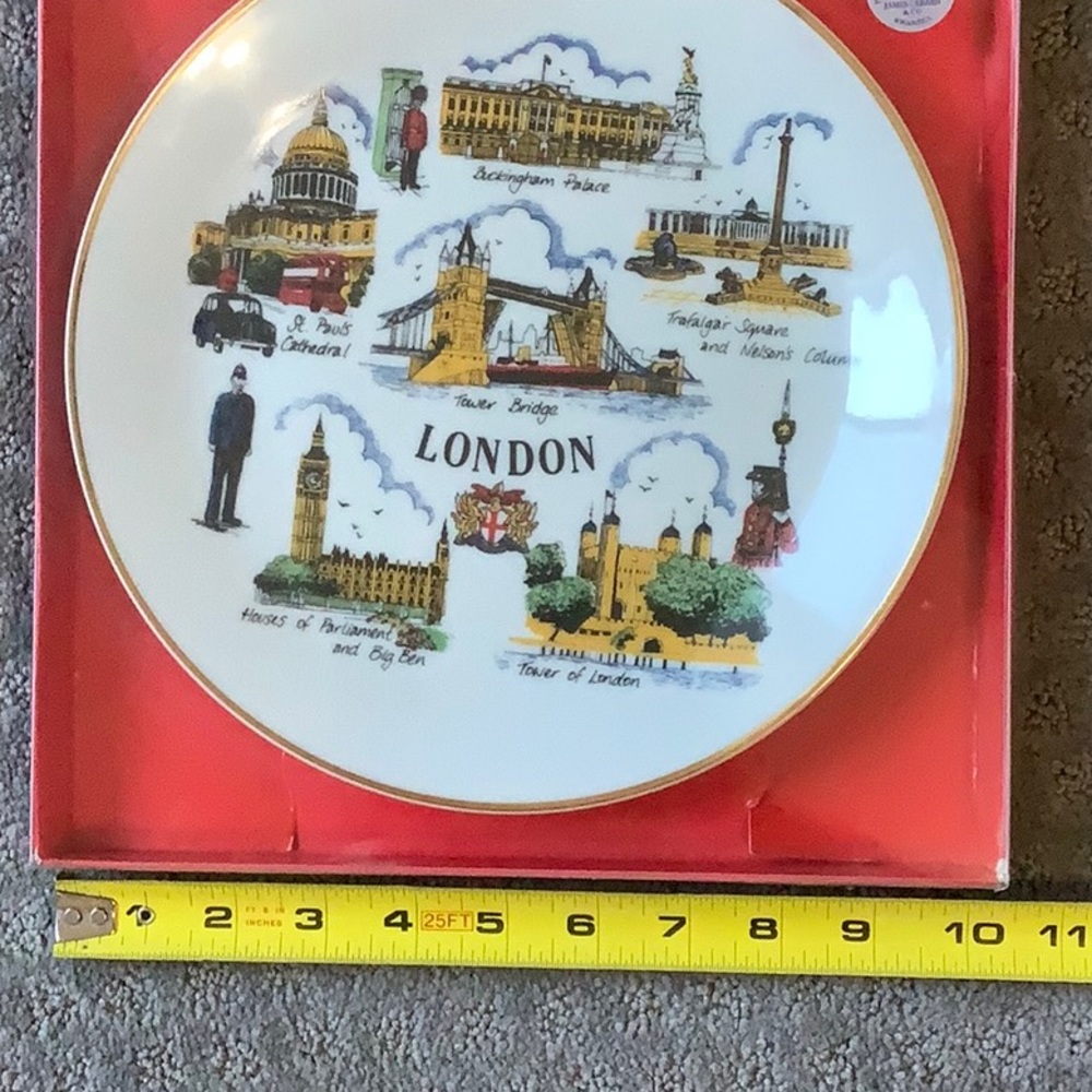 Gift Plate “London” - Picture 3 of 5